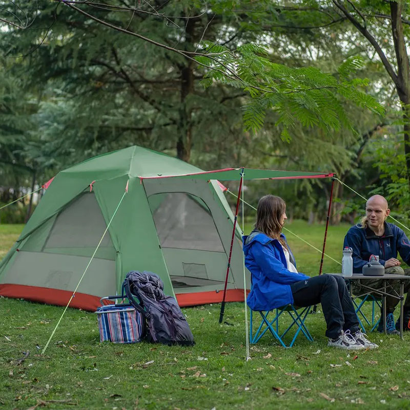 Automatic tent